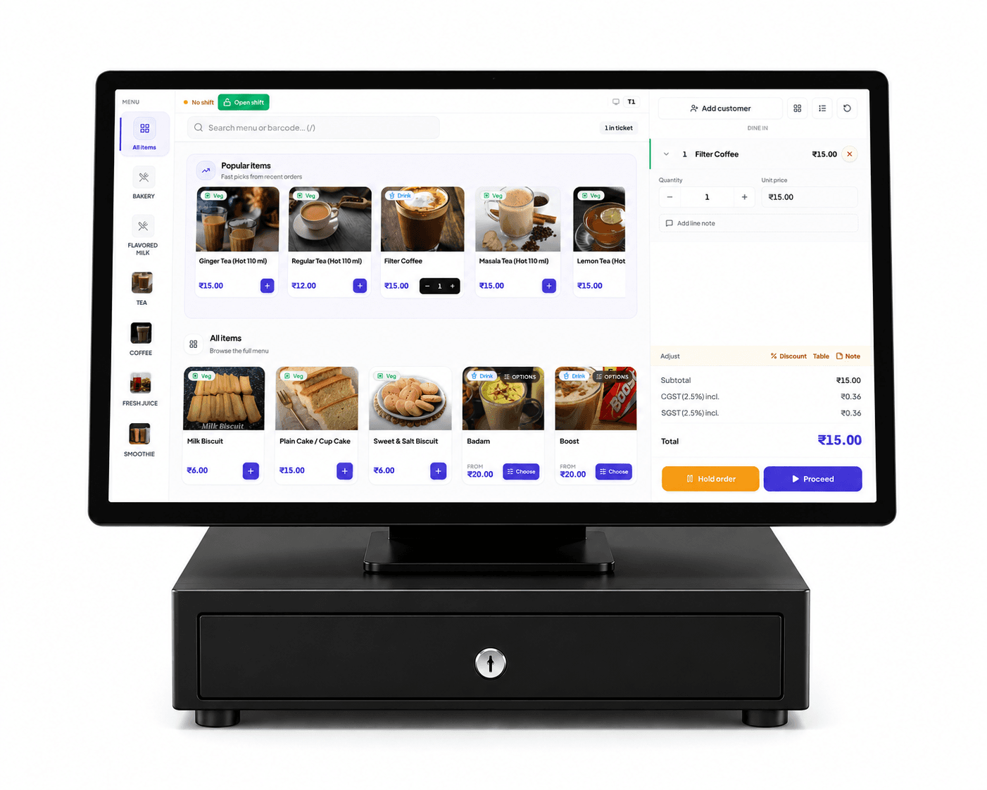 SelfX POS Cloud Software & Hardware