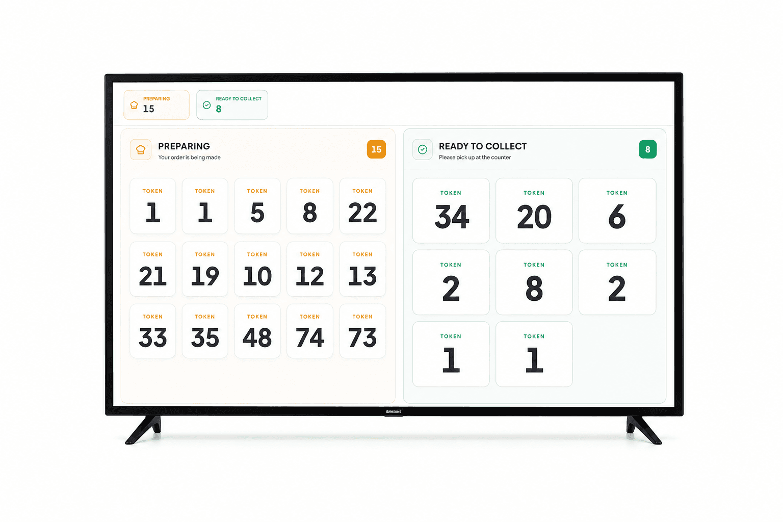 Order Display Board