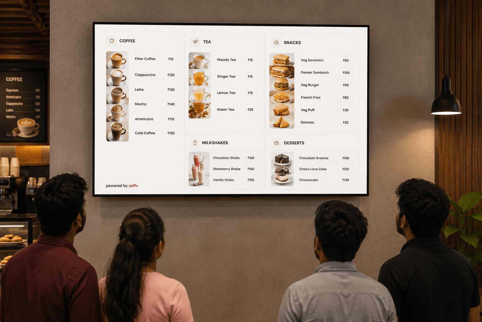 Menu Display
