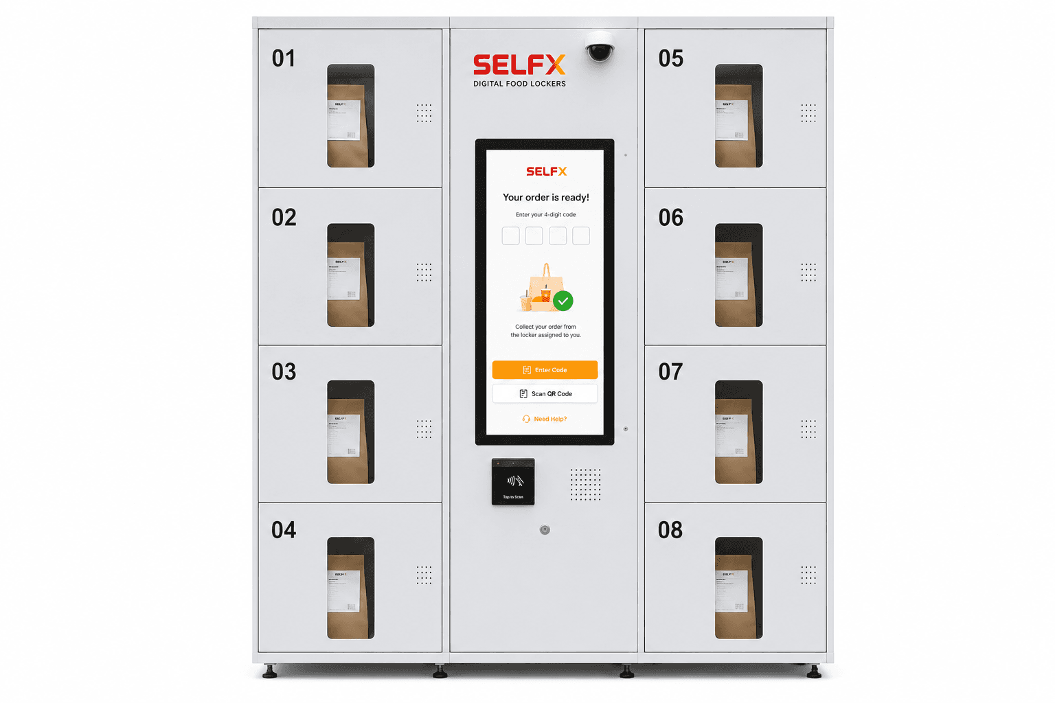 Digital Food Lockers