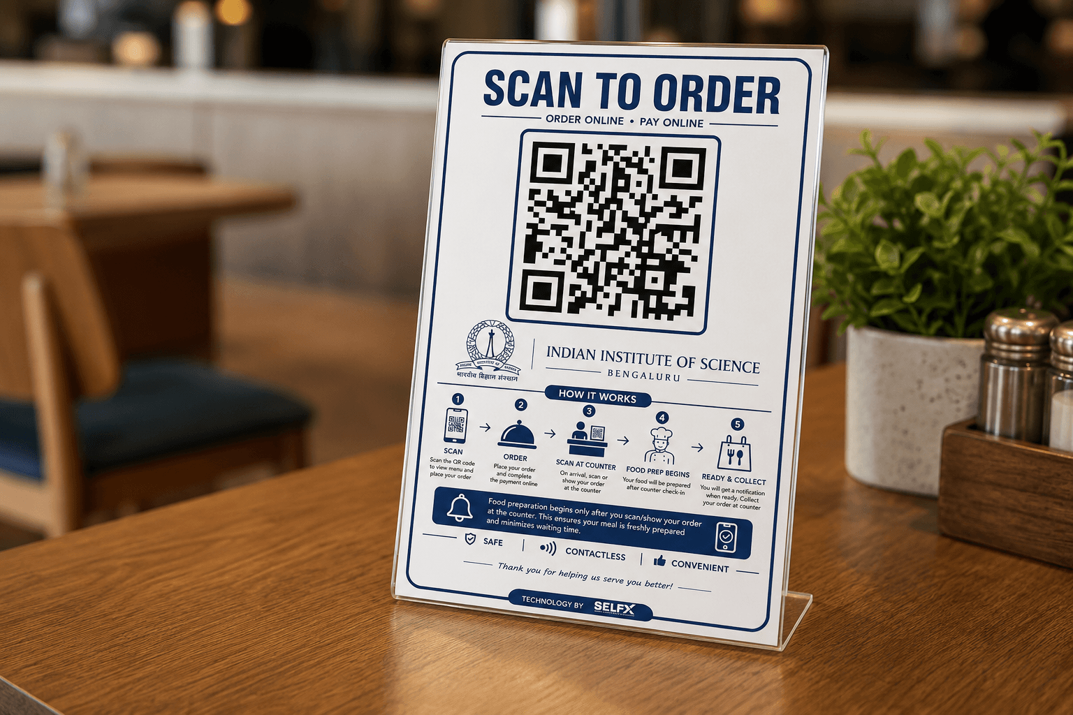 QR Code Ordering