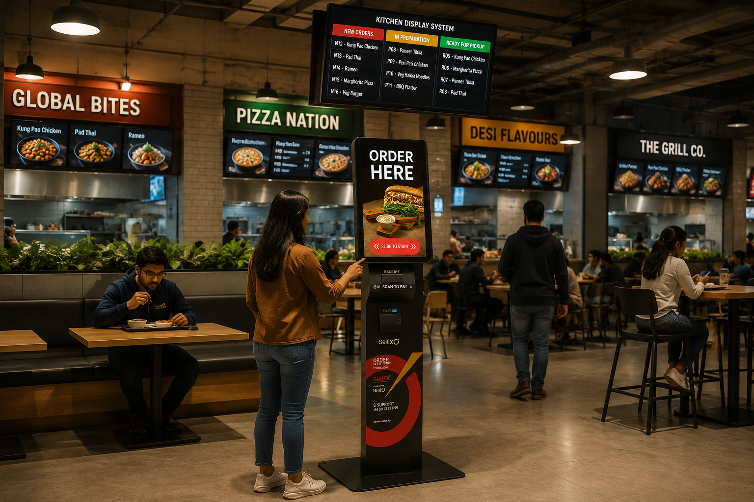 Multi-Brand Food Courts