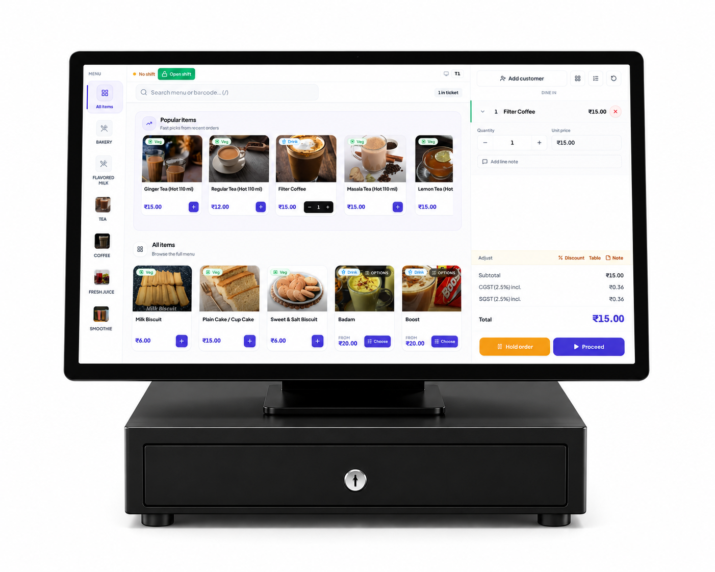 SelfX POS Cloud Software & Hardware