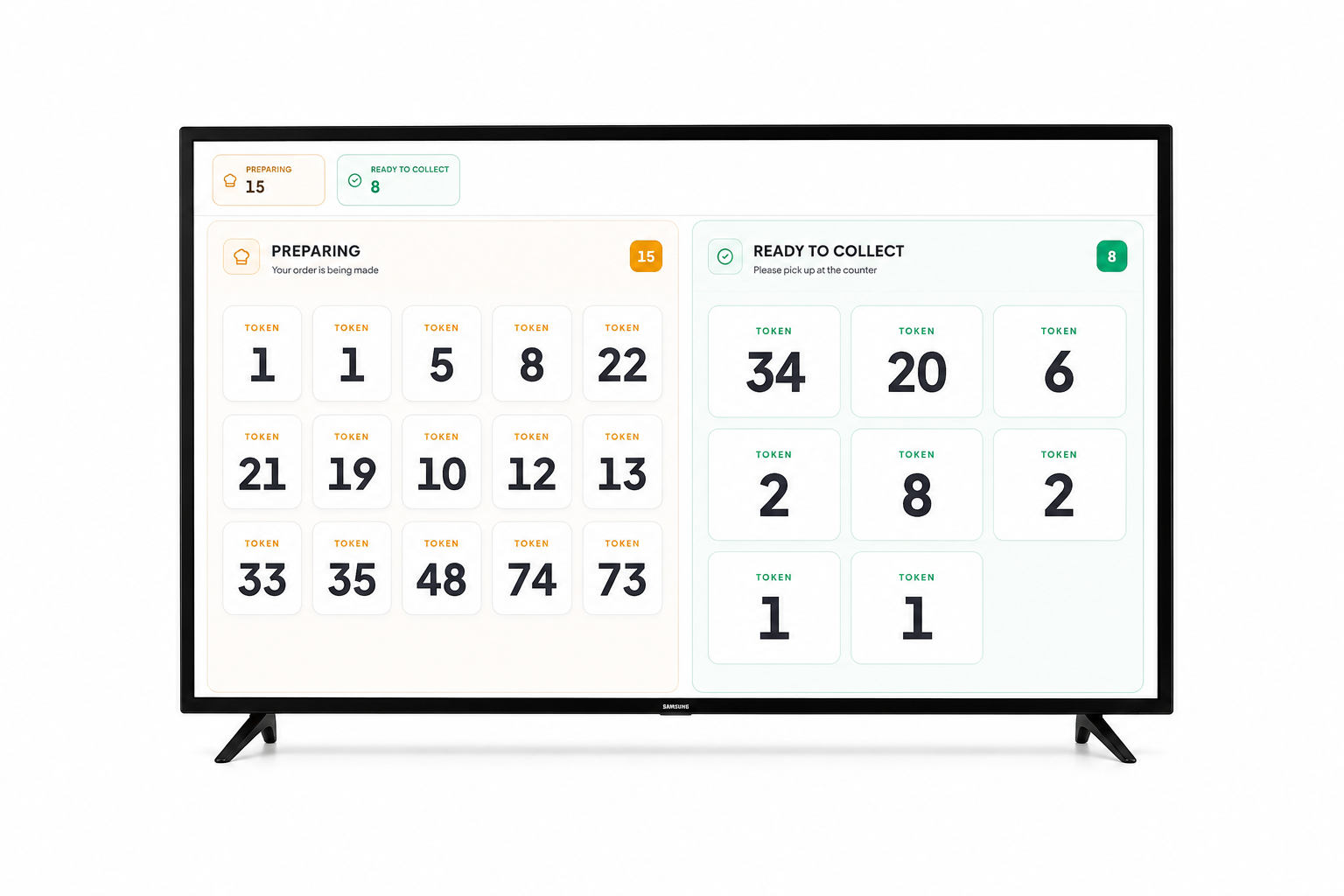 Order Display Board