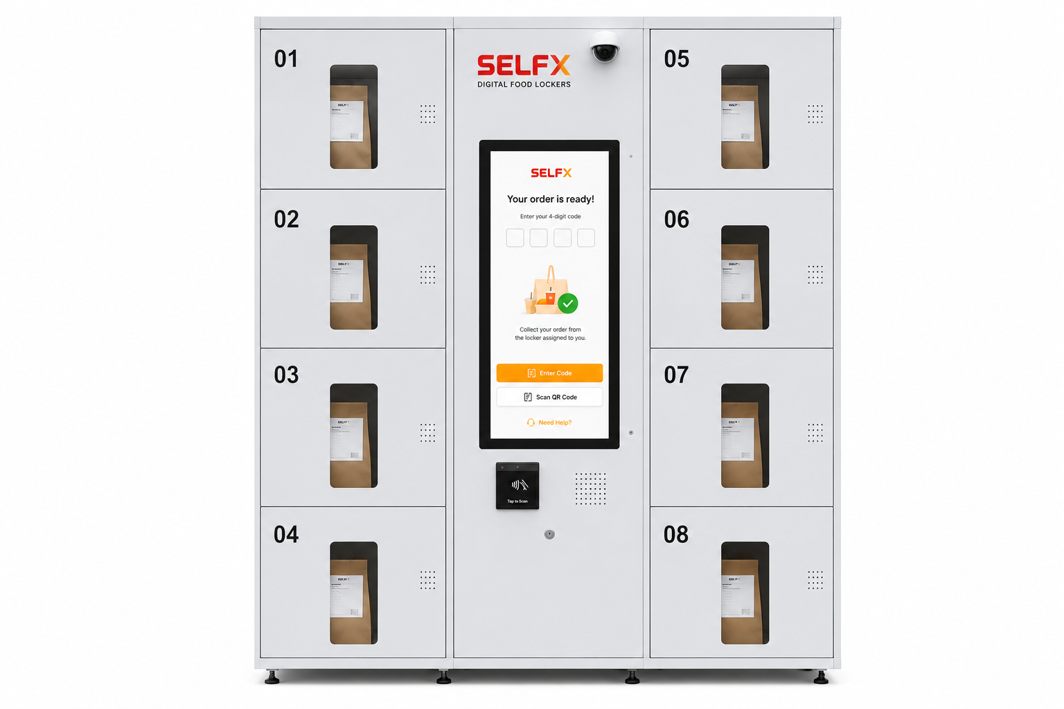 Digital Food Lockers