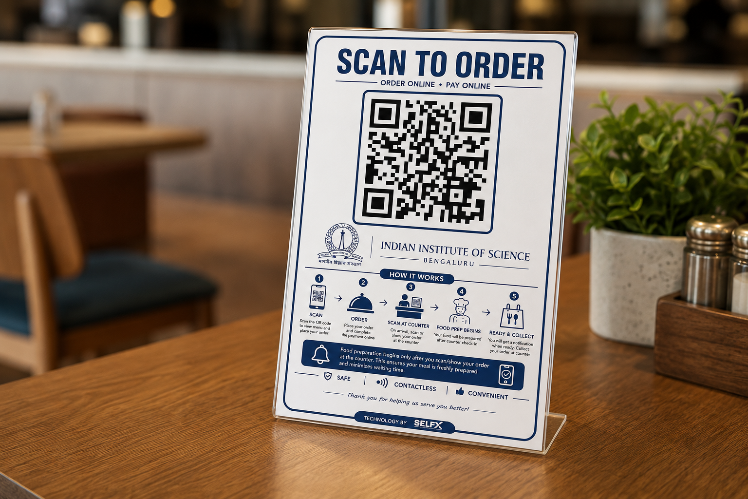 QR Code Ordering