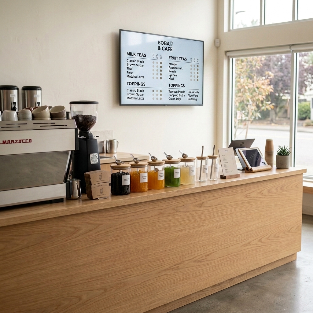 Boba & Cafe Counters